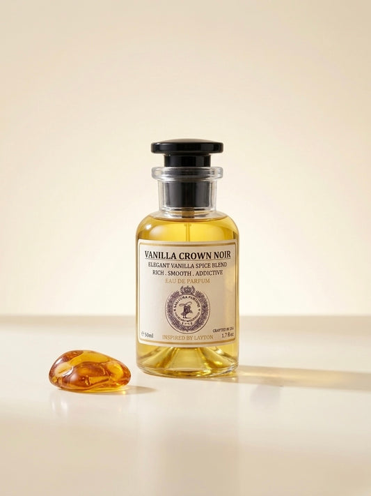 Vanilla Crown Noir Fragrance - Experience Royal Elegance