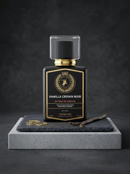 Vanilla Crown Noir Fragrance - Experience Royal Elegance - Selloura.store #