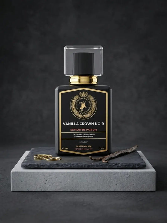 Vanilla Crown Noir Fragrance - Experience Royal Elegance - Selloura.store #
